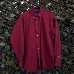 Polo Ralph Lauren Red Size XL Button Down